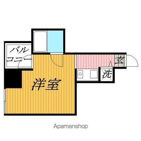 スカイコート浅草国際通(ワンルーム/10階)の間取り写真