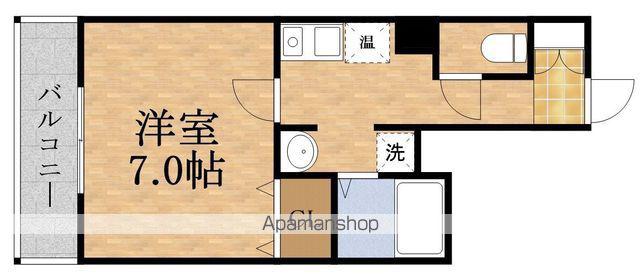 アイエフ城北(1K/4階)の間取り写真