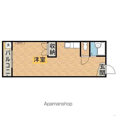 ビル YAT(ワンルーム/3階)の間取り写真