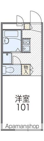レオパレスあべーる(1K/2階)の間取り写真