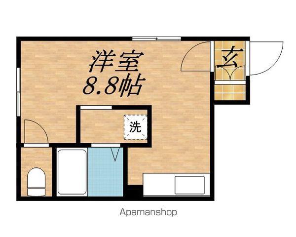 ARS 円山(ワンルーム/2階)の間取り写真