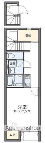レオネクスト西河原(1K/2階)の間取り写真