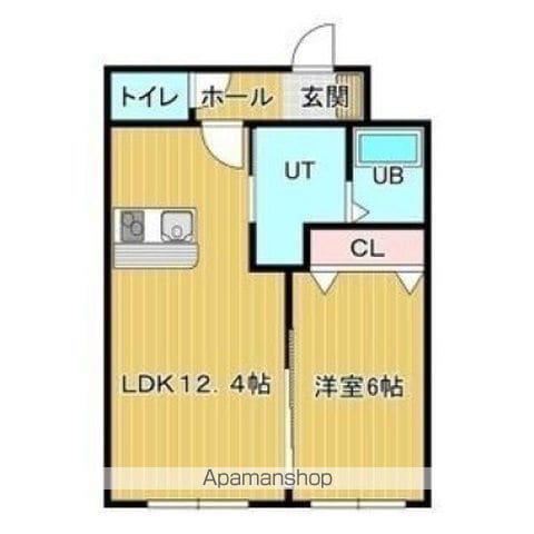 PREMIER CHOUETTE プルミエシュエット(1LDK/3階)の間取り写真