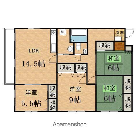 エクセル永山(4LDK/2階)の間取り写真