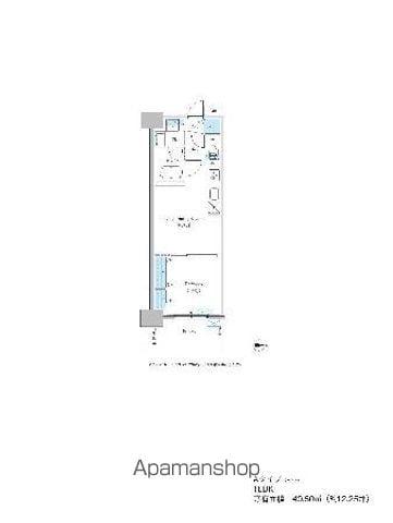 グランセジュール大国町(1LDK/3階)の間取り写真