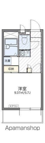 レオパレスコスモスⅡ(1K/3階)の間取り写真