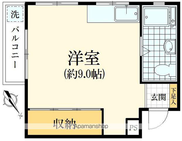 ハイネスハルコ 3階階 間取り