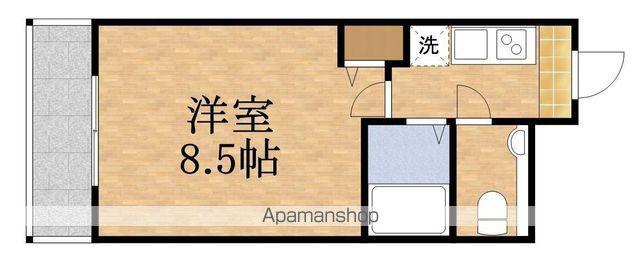 MAISON DE VILLE城東(1K/3階)の間取り写真