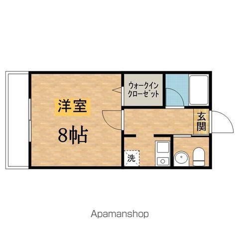 フォワード大塚(1K/1階)の間取り写真