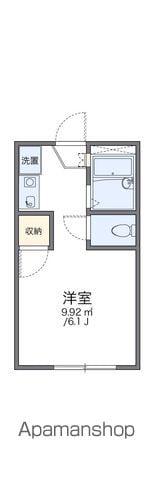 レオパレスVIENTO(1K/2階)の間取り写真