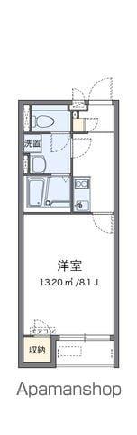 クレイノKEEP NEXTⅤ(1K/1階)の間取り写真