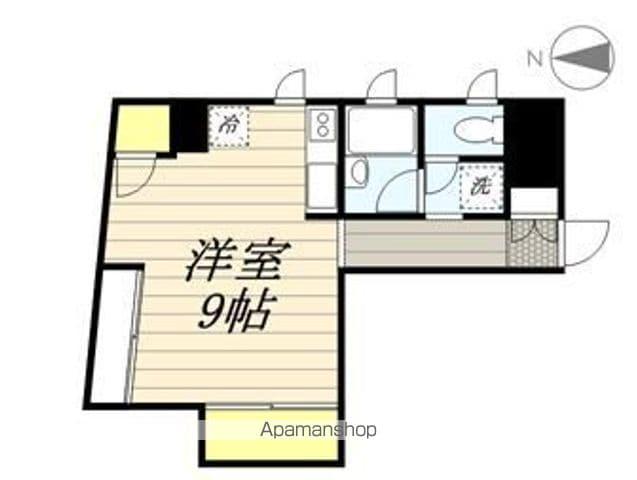 アビテビル(ワンルーム/3階)の間取り写真