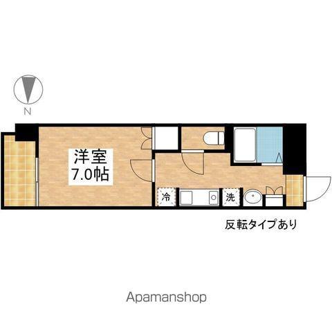 エトワール大島(1K/5階)の間取り写真