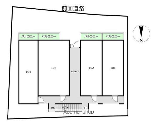 CAT COURT KOGANE(1K/3階)