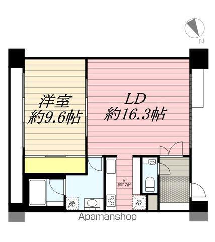 リリファ横濱山下町 7階階 間取り