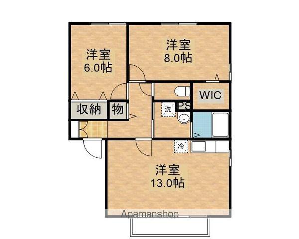 セバハウス(2LDK/1階)の間取り写真
