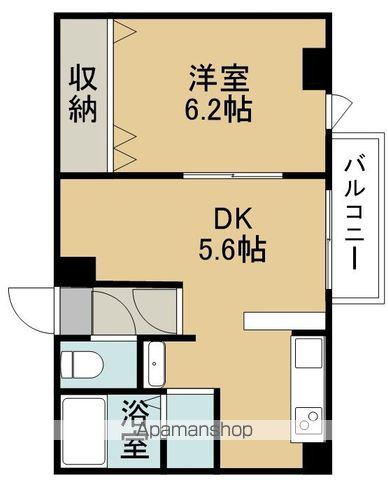 ソシアルマンション・リードⅠ(1DK/1階)の間取り写真