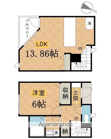 アウグーリオ(1LDK)の間取り写真