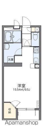 レオネクストエリシオ(1K/1階)の間取り写真