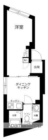 LUPINUS 目白台(1DK/3階)の間取り写真