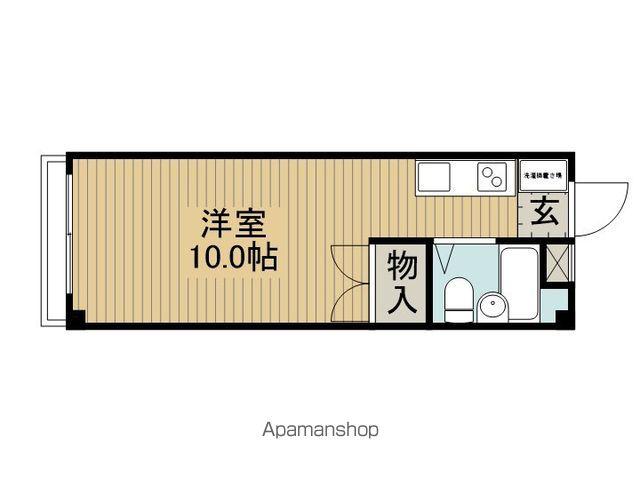 サンハイツ・リゾート(ワンルーム/3階)の間取り写真