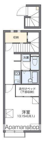 レオネクストサンバードC(1K/2階)の間取り写真