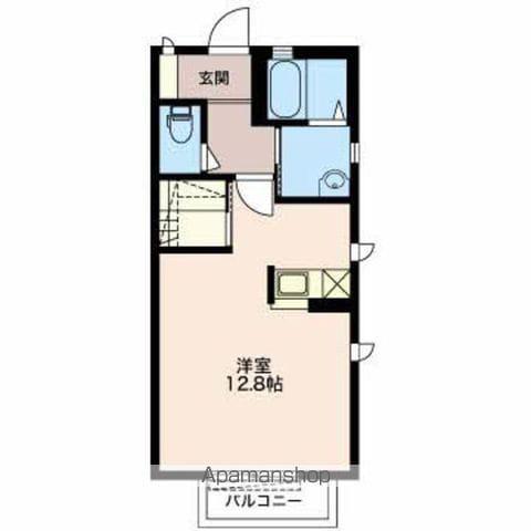 グレイス高宮(ワンルーム/2階)の間取り写真