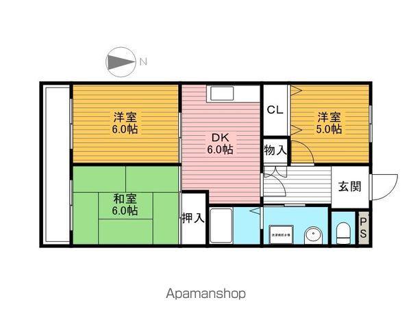 第五メゾン相葉コーポ 2階階 間取り
