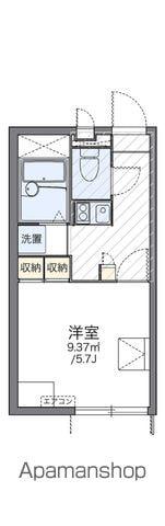 レオパレスアネックスヒーロー(1K/1階)の間取り写真