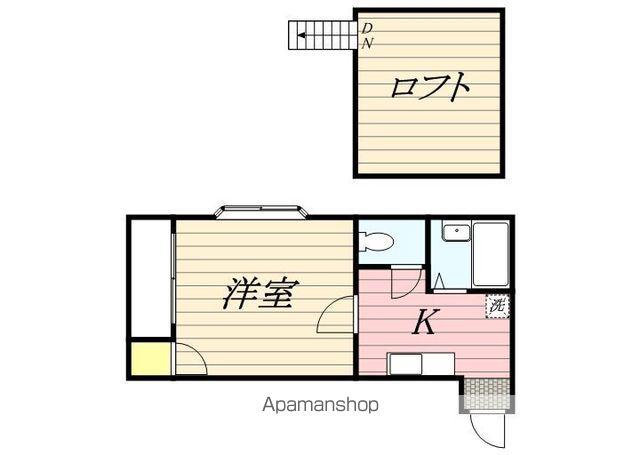 TOMATE CLUB(1K/2階)の間取り写真