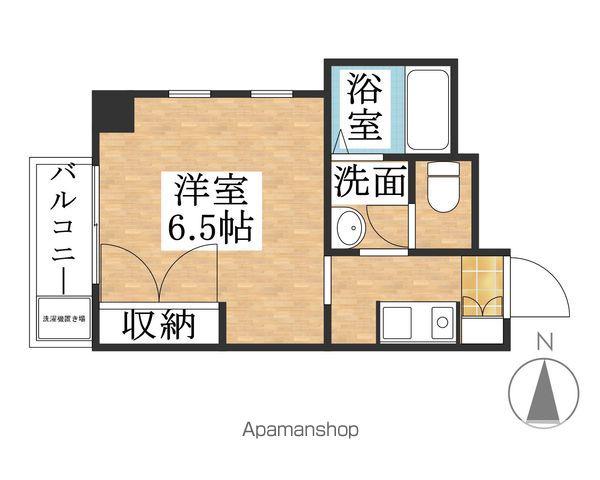 URBAN HOUSE KS(ワンルーム/5階)の間取り写真