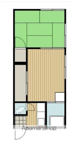 みのり荘(2K/2階)の間取り写真