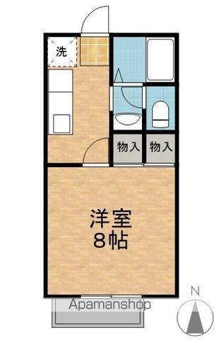 サンガーデン上松A棟(1K/1階)の間取り写真