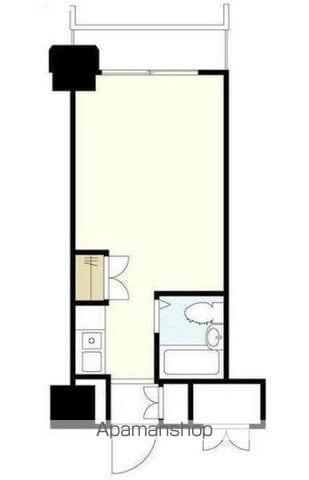 カーネ西早稲田(ワンルーム/5階)の間取り写真