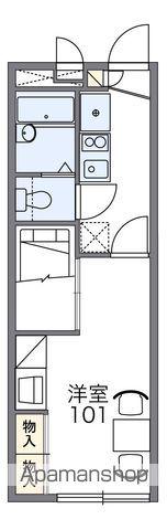 レオパレスクレール(1K/2階)の間取り写真