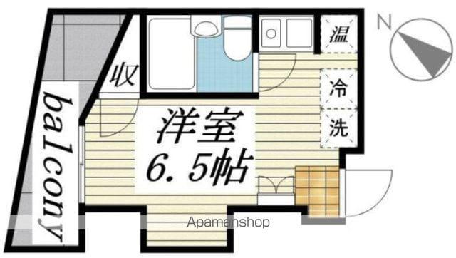 TKマンション(ワンルーム/5階)の間取り写真