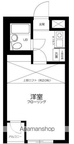 ライブコア赤羽(1K/3階)の間取り写真