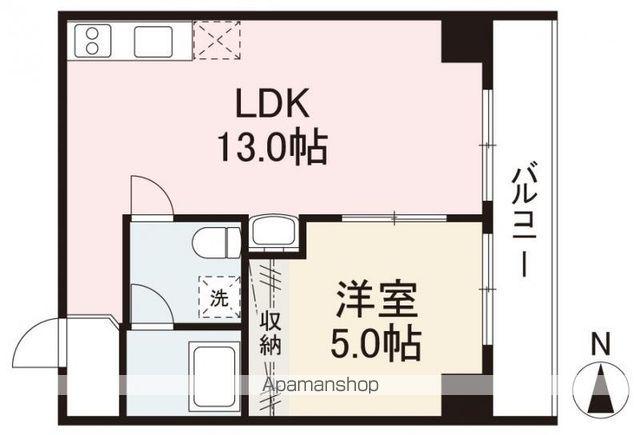 LUONTO RITSURINCHO(1LDK/3階)の間取り写真