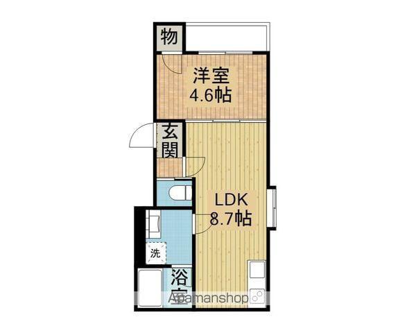 ステラ豊中庄内(1LDK/3階)の間取り写真