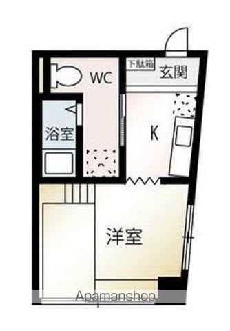 片原町TERRACE(1K/2階)の間取り写真