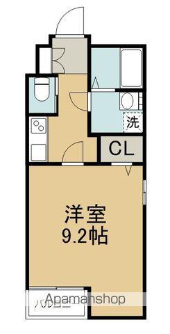 アスコット新寺(1K/3階)の間取り写真