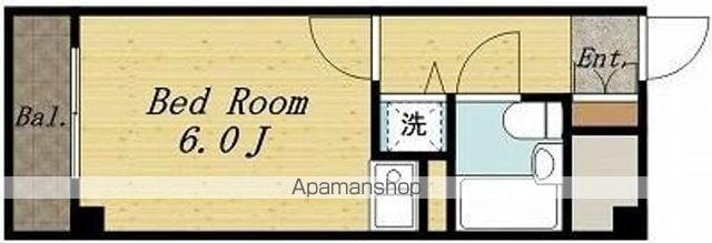 藤和シティコープ三鷹南Ⅱ(ワンルーム/5階)の間取り写真