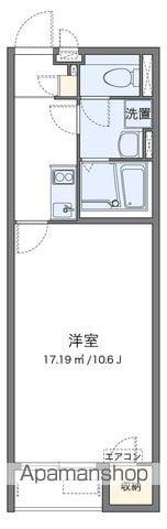 レオネクスト阿星(1K/1階)の間取り写真