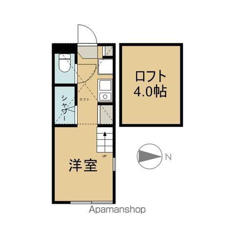 ハーモニーテラス東高円寺(ワンルーム/1階)の間取り写真