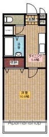 WILL DO千草(ワンルーム/5階)の間取り写真