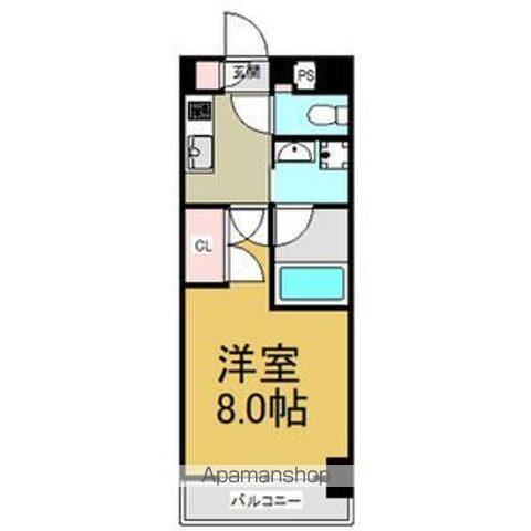 RAFFLE OZONE(1K/7階)の間取り写真