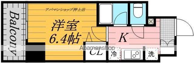 アーバンファースト両国(1K/10階)の間取り写真