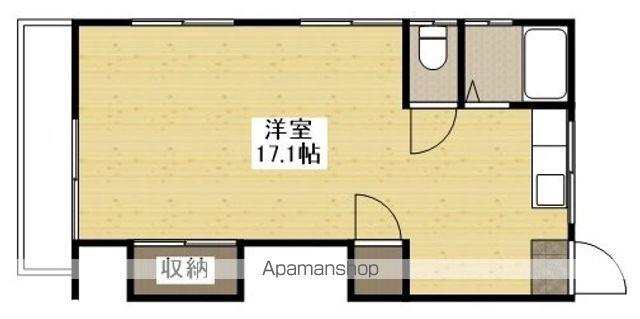 新庄荘(ワンルーム/1階)の間取り写真