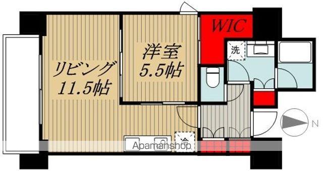 パークアクシス両国(1LDK/2階)の間取り写真