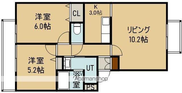 サンジミニャーノ(2LDK/2階)の間取り写真